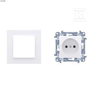 GN.1-KR.B/U BIAŁE+RAMKA SIMON10 GN.1-KR.B/U BIAŁE+RAMKA SIMON10
