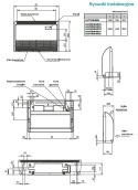 Klimatyzator Hisense Standard inverter 10 kW przypodłogowo-sufitowy