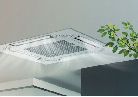 Klimatyzator Hisense Turbo inverter 7 kW kasetonowy