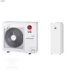 5kW Pompa ciepła LG split R32+IWT ZESTAW