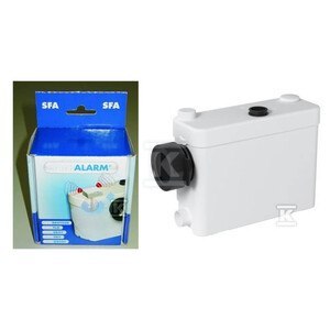 ROZDRAB.FEKALII SANIPACK PLUS WC+4+ALARM