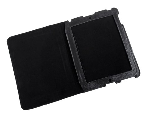 Etui dedykowane do Apple iPad 3 skóra czarne Etui dedykowane do Apple iPad 3 skóra czarne