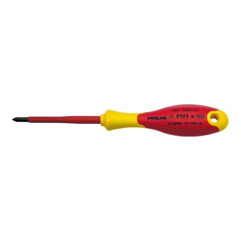 10594 Wkrętak 1000V krzyżowy Phillips elektrotechniczny PH2x100 mm, Proline 10594 Wkrętak 1000V krzyżowy Phillips elektrotechniczny PH2x100 mm, Proline