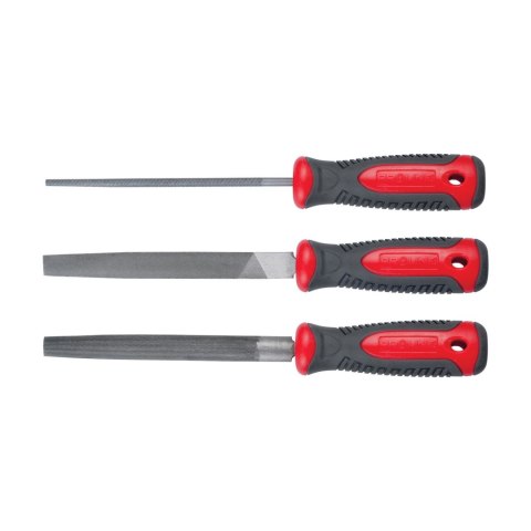 32255 Pilniki ślusarskie 200mm, zestaw - 3 elementy, Proline 32255 Pilniki ślusarskie 200mm, zestaw - 3 elementy, Proline