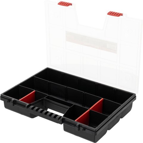 35704 Organizer DIY z rączką 15 przegródek, 65x290x390 mm, Proline 35704 Organizer DIY z rączką 15 przegródek, 65x290x390 mm, Proline