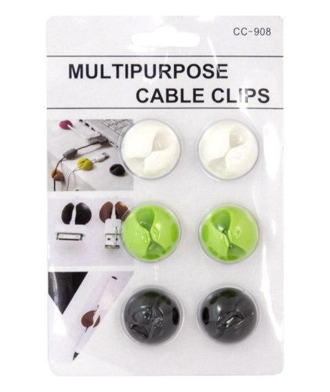 AG381 Organizer kabli cable drop 6 sztuk AG381 Organizer kabli cable drop 6 sztuk