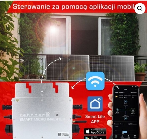 Fotowoltaika balkonowa Zehnder BKW-800S Eco Logic Compact