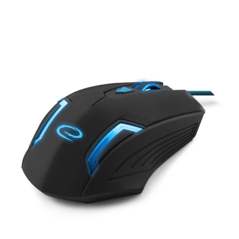 EGM205B Mysz przewodowa dla graczy 6D optyczna USB MX205 Fighter NIEBIESKA EGM205B Mysz przewodowa dla graczy 6D optyczna USB MX205 Fighter NIEBIESKA